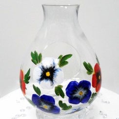 Floral Storm Lamp 20cm