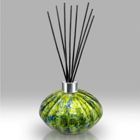 Nobile Glassware Green Aurora Sphere Diffuser