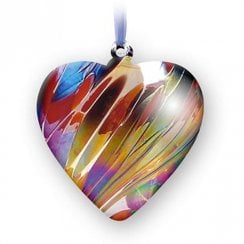 January Birth Gem Heart