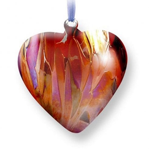 Nobile Glassware July Birth Gem Heart