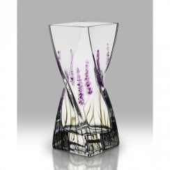 Lavender 20cm Twist Vase