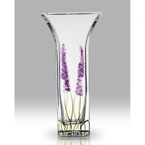 Nobile Glassware Lavender 22.5cm Flared Vase