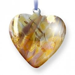 November Birth Gem Heart