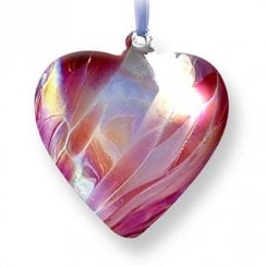 October Birth Gem Heart