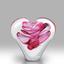Passion Pomegranate Crystal Paperweight