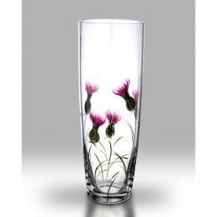 Thistle 25cm Cylinder Glass Vase
