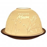 Amazing Mum Candle Shade & Plate