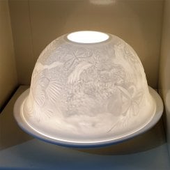 Butterflies Tealight Candle Shade & Tray
