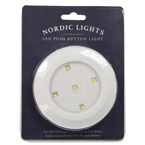 Nordic Lights LED Push Button Light