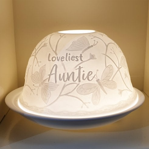 Nordic Lights Shade & Plate - Loveliest Auntie