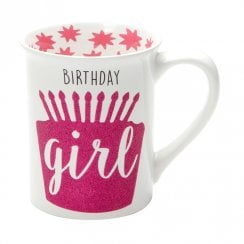 Birthday Girl Glitter Mug