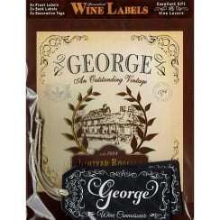 Personalised Wine Label George