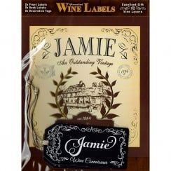 Personalised Wine Label Jamie