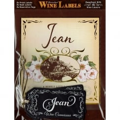 Personalised Wine Label Jean