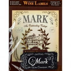 Personalised Wine Label Mark