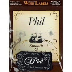 Personalised Wine Label Phil