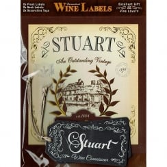 Personalised Wine Label Stuart