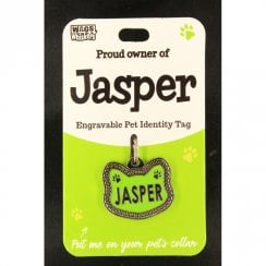 Pet Cat Identity Tag - Jasper