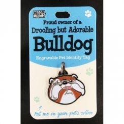 Pet Identity Tag - Bulldog