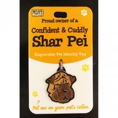 Pet Identity Tag - Shar Pei