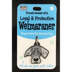 Pet Identity Tag - Weimaraner