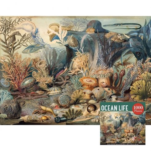 Peter Pauper Press Ocean Life Jigsaw Puzzle