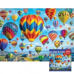 Puzzle Balloons in Flight