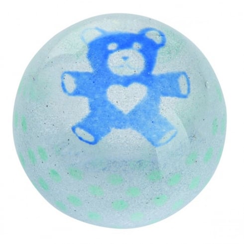 Caithness Glass Precious Moments Blue Teddy Paperweight