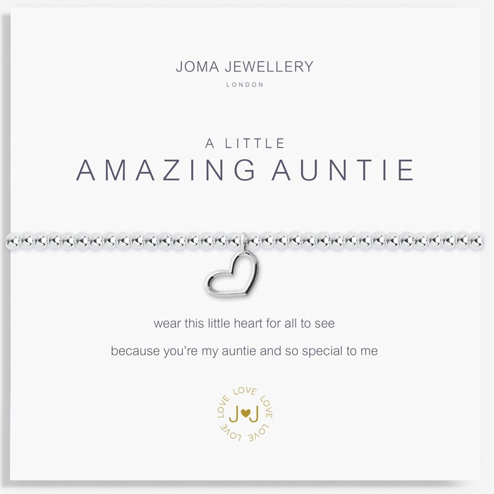 Joma Jewellery A Little Amazing Auntie Bracelet