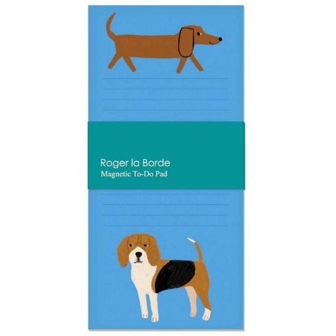 Roger la Borde Shaggy Dogs Magnet Notepad