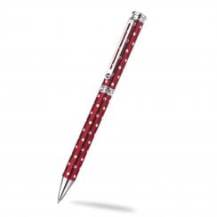 Crystals Pen Large Barrel - Red