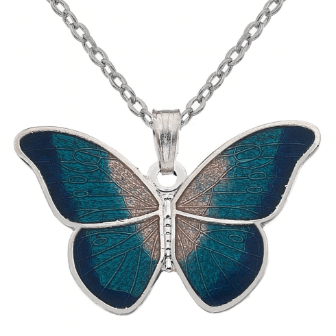 Sea Gems Turquoise Butterfly Necklace