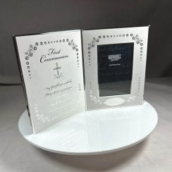 1st Communion Folding Photo Frame