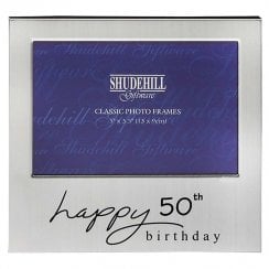 50th Birthday Frame