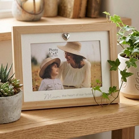 Shudehill Giftware 6 x 4 Bamboo Message Frame
