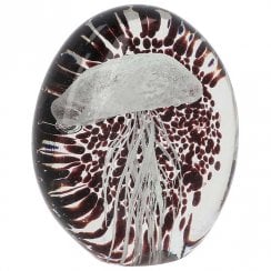 Art in Glass Handmade Jellyfish Ornament