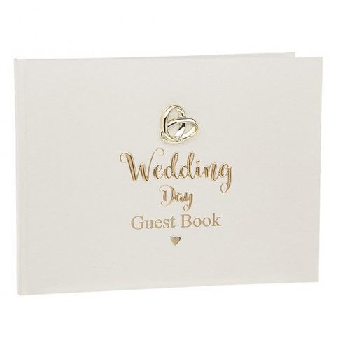 Shudehill Giftware Bands Of Gold Guest Book