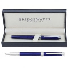 Bridgewater Galway Rollerball Pen - Electric Blue
