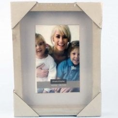 Classic Wooden Photo Frame with White Mount