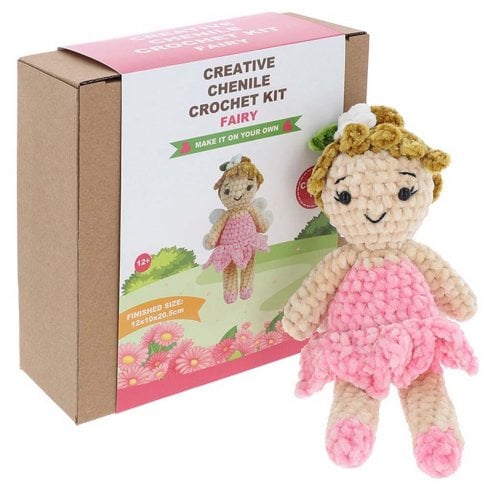 Shudehill Giftware Creative Crochet Chenille Fairy