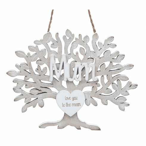 Shudehill Giftware Family Tree Hanging Mum Plaque