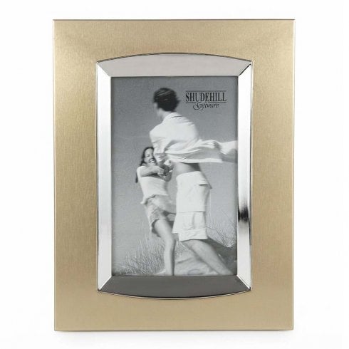 Shudehill Giftware Gold & Silver Photo Frame