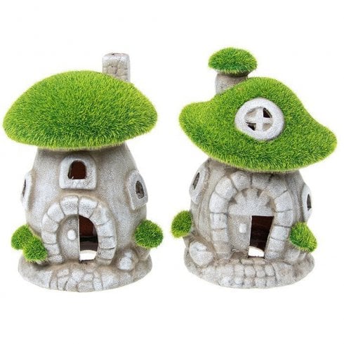 Shudehill Giftware Grassy Toadstool House 2 Assorted - Medium