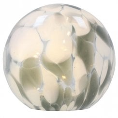 Handblown Dark Grey LED Ball