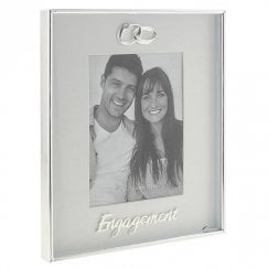Modern Mirror 4x6 Frame Engaged 