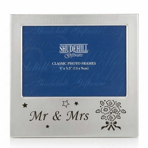 Shudehill Giftware Mr & Mrs Photo Frame