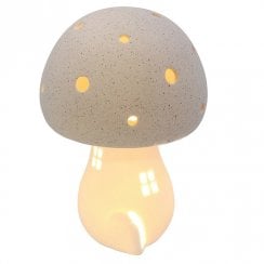 Mushroom Glow LED House - Grey