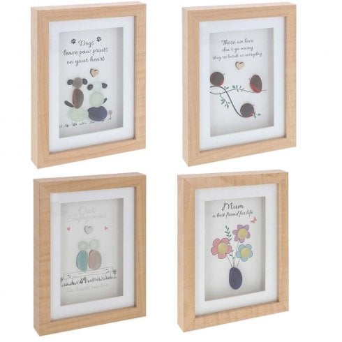 Shudehill Giftware Pebble Glass Portrait Plaque