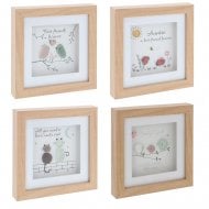 Pebble Glass Square Plaque