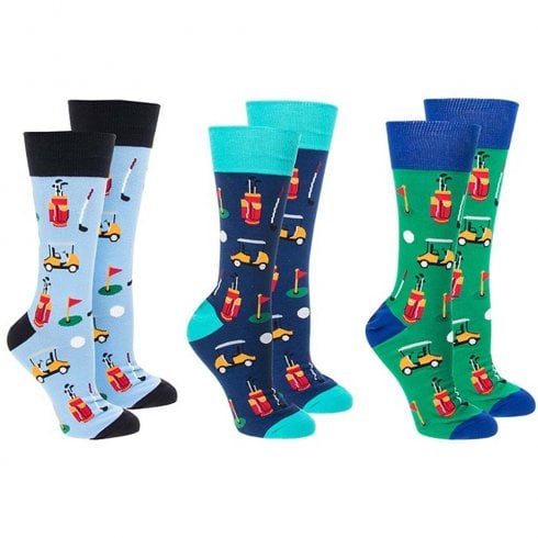 Shudehill Giftware Phase 8 Novelty Golf Socks